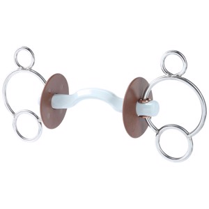 Beris 3-rings munsztuk tongue port