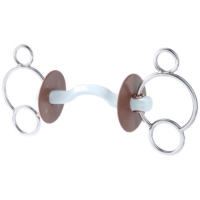 Beris 3-rings munsztuk tongue port