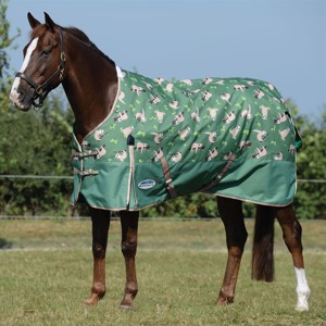 Weatherbeeta derka zimowa 220 gramów Comfitec Essential standard neck Wzór leniwca