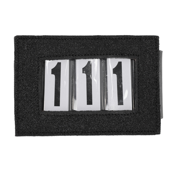QHP Numer startowy Clips Glitter Shine