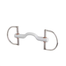 Beris D-rings wędzidło Tongue port