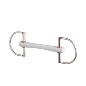 Beris Comfort 7,5 cm D-rings wędzidło Thin 14 mm