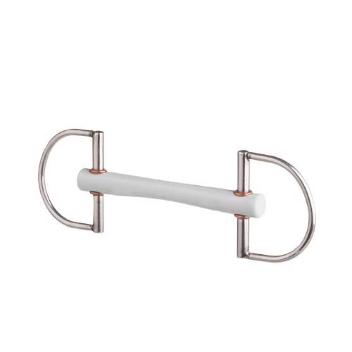 Beris Comfort 7,5 cm D-rings wędzidło Thin 14 mm