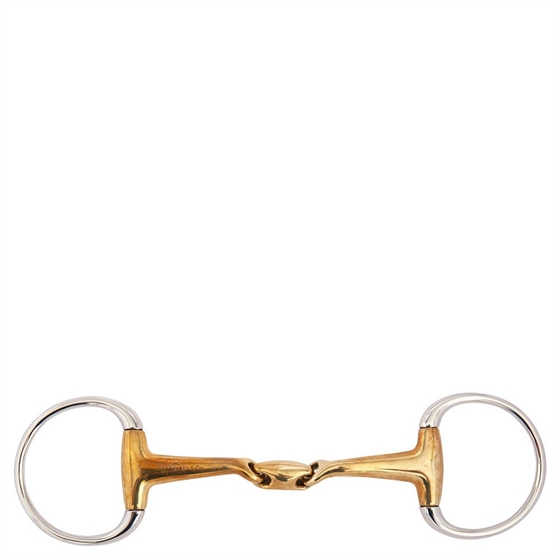 BR Soft Contact 3-częściowy wędzidło typu Muffa Slightly Curved 16 mm