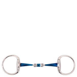 BR Sweet iron wędzidło oliwkowe trzyczęściowe 14mm