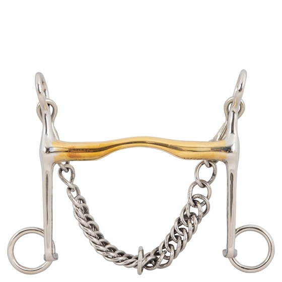 BR wędzidło kandar soft contact 14 mm