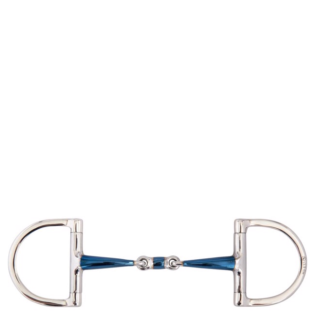 BR Sweet iron trzyelementowe wędzidło z pierścieniem D 14 mm