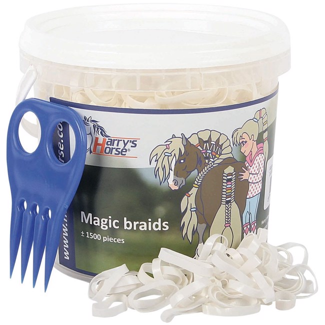 Harry\'s Horse Magic gumki do grzywy w wiadrze