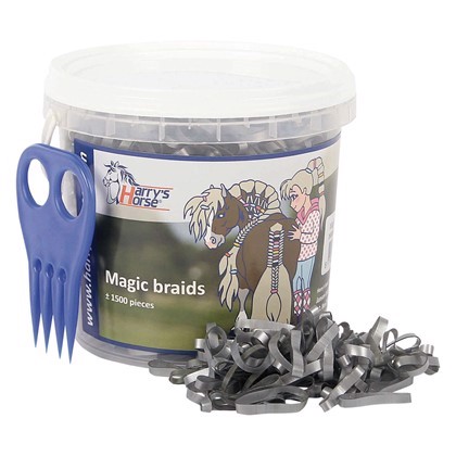 Harry\'s Horse Magic gumki do grzywy w wiadrze