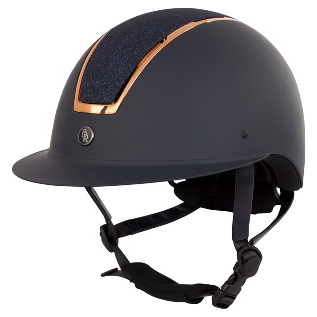 BR Kask Jeździecki Omega Painted Glitter