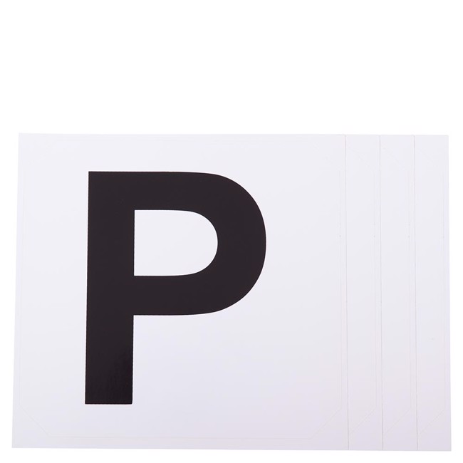 Premiere litery naklejki R-V-P-S