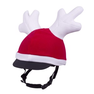 Czapka renifera na kask jeździecki