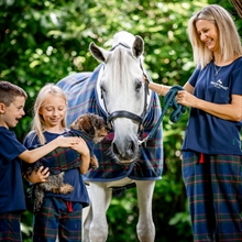 Horseware Rhino Check Fleece Derki dla konia Pony