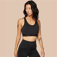 C'Mon Womens Sportsbra Logo elastikband