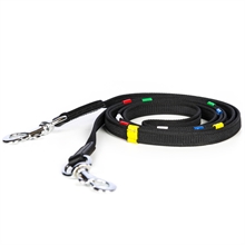 Eques Anti-slip Wodze z Kolorowymi Stopperami