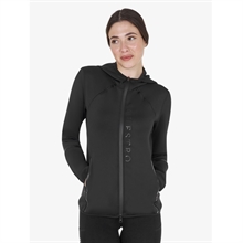 Equestro Dame technical Jersy Sweatshirt with zip