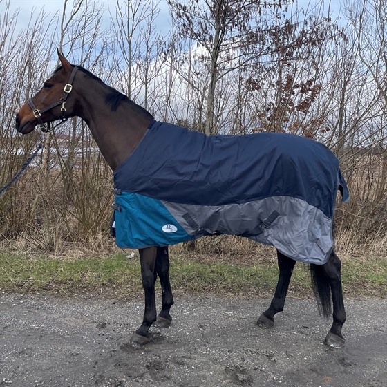 AB Derka przejściowa 200 gram 1200 D Navy/Grey/Petrol