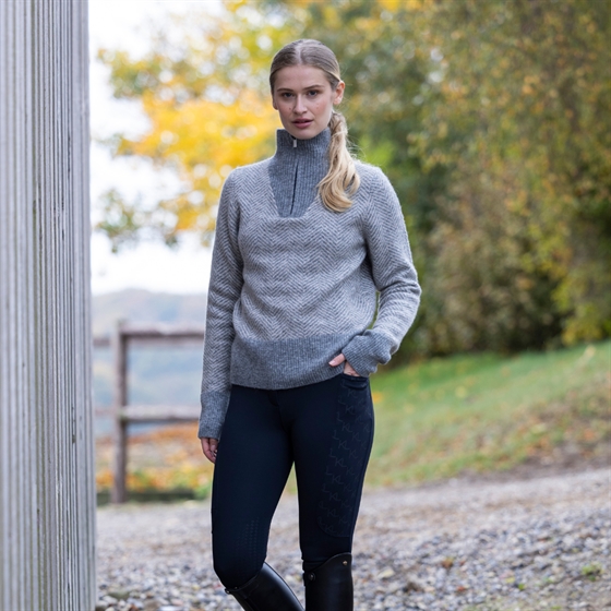 Kingsland KLAudrey Ladies Half Zip dzianinowa bluza