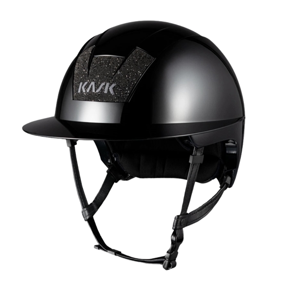 KASK Kooki Lady kask jeździecki Black Shine z Swarowski