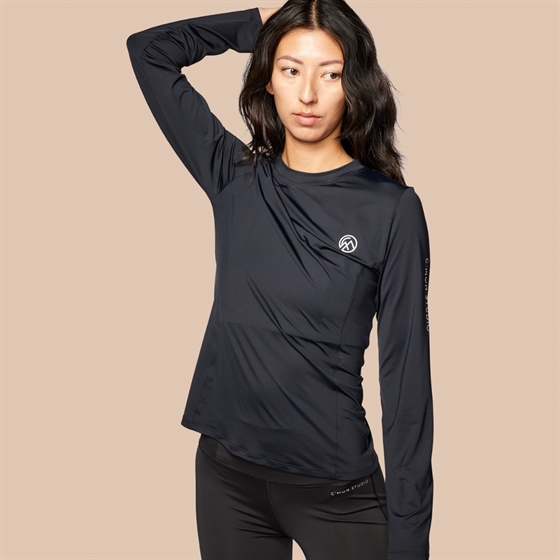 C\'Mon Womens koszulka treningowa z długim rękawem i nadrukiem