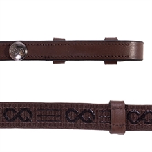PRESTEQ FayRein wodze ze stopperami 12,5 cm odstępu