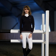 Kingsland Classic damska dzianinowa bluzka z dekoltem V