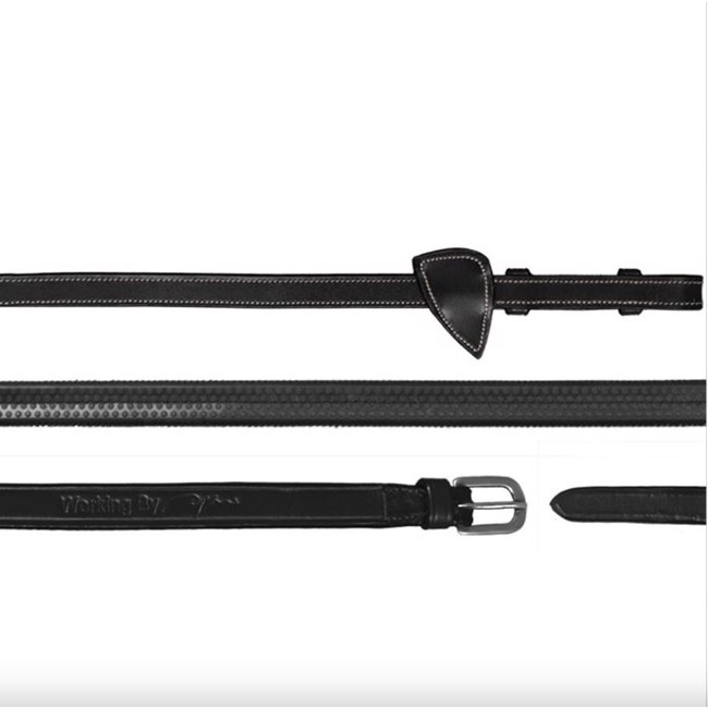 Dyon 13mm wodze gumowe ze skóry angielskiej
