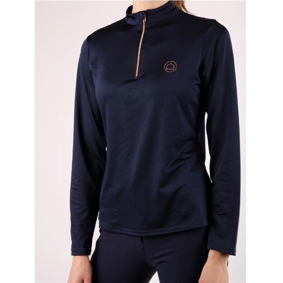 Montar Everly Rosegold junior bluzka z długim rękawem
