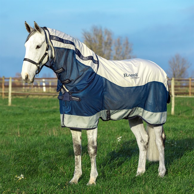 Horseware Rambo summer series turnout Derki dla konia 0 gram Disc-lukning