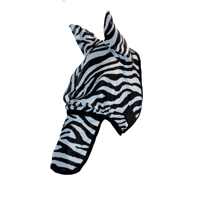 AB Maska na owady zebra z siatką na nos